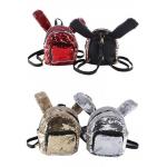 Stylish Shiny Sublimation Sequin Backpack With Rabbit Ear For Sublimation Printing for sale