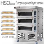 Professional Electric Bakery Pizza Oven 380V 50HZ Bread Baking Equipment for sale
