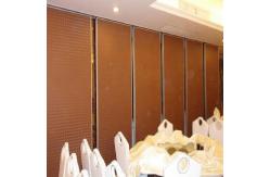 China Banquet Hall Removable Operable Wall Partitions Acoustic Partition Walls For Hotel supplier