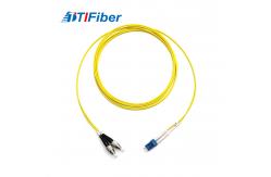 China TTIFiber FC-LC Yellow Fiber Optic Patch Cord Singlemode Duplex supplier