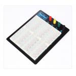 ABS Plastic Reusable Solderless Breadboard Kit With Aluminum Plate for sale