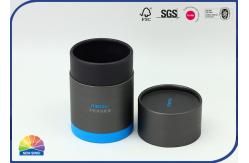 China Matte Lamination Round Paper Tube Packaging With Lid supplier
