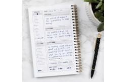China Upgrade Your Artistic Journey with A5 Spiral Hardcover Notebook featuring Embossed Design Technique supplier