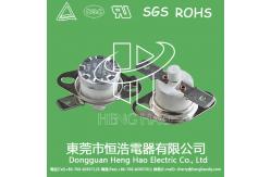 China Customized KSD Bimetal Thermostat Electric Iron Use With Plastic / Ceramic Body supplier