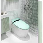 3L 6L Floor Mounted Smart Toilet Remote Control Siphonic Flushing for sale