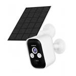 4MP HD Solar Battery Camera Long Standby 2-Way Audio PIR Night Vision Outdoor CCTV Mini Solar Battery Security Camera for sale