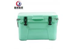 China Portable 25L Roto Molded Cooler Box / Fishing Rotational Molded Cooler supplier