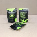 Custom Loud Lock Mylar Bags Smell Proof 6mil Thickness Child Resistant Grip N Pull for sale