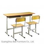 BAILI Classroom Tables And Chairs 18mm MDF With Melamine Board