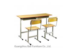 China BAILI Classroom Tables And Chairs 18mm MDF With Melamine Board supplier