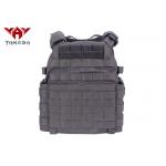 Adjustable Tactical Gear Vest , 1000D Nylon Military Combat Training Police Bulletproof Vest for sale