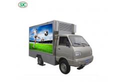 China P4 High Brightness Mobile Truck LED Display 1R1G1B Tube Chip Iron/Steel Case supplier