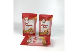 China Plastic GMOPP VMPET Stand Up Zipper Bag With Clear Window supplier