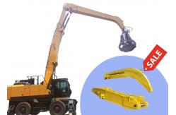 China High Effective Material Handler Excavator Boom Arm For Grabbing Steel supplier