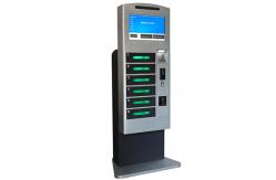 China Coins / Bills Accepted Train Station Cell Phone Charging Tower Station with Deposit Locker supplier