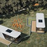 Outdoor Eco Capsule Room Luxury Space Capsule Hotel Capsule Room Prefabricated Apple Capsule Container Room for sale