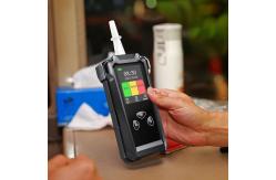China Factory Alcohol Breath Analyser With Printer LED Display Fuel Sell Sensor supplier