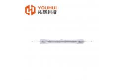 China Single Tube Clear Quartz Infrared Lamps For Industrial Heating And Drying Applications supplier
