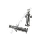 Silver CNC Machining Drone Spare Parts OEM Stainless Steel Precision CNC Machining Parts for sale