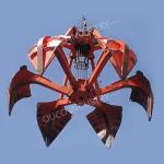 Six Peels 4 Rope Crane Grab Bucket Clamshell Small Clamshell Bucket