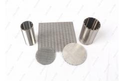 China Good Surface 0.8mm Slot 600mm Length Johnson Vee Wire Screen High Strength supplier