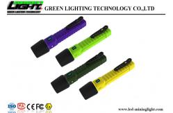 China Outdoor Waterproof LED Explosion Proof Flashlight Camping GL-T666 With SOS Function supplier