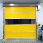 External Internal High Speed Shutter Door Durable Standard Plywood Package for sale