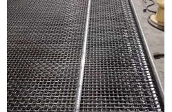 China High Tensile Spring Steel Vibrating Screen Mesh For Quarry With Hook supplier