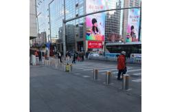 China Hydraulic Anti Crash Automatic Parking Lot Stops With Traffic Spike System supplier