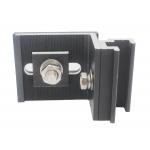 Black Anodized Weatherproof Aluminum Stone Cladding Support System With Low Maintenance for sale