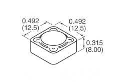 China DR127-6R8-R High Power Density, High Efficiency, Shielded Inductors supplier