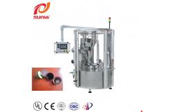 China PLC Control System Nespresso Coffee Capsule Filling Sealing Rotary Machine supplier