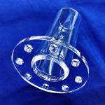 Factory Custom High Temperature Welded Flange Quartz Pipe for sale