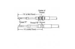China Transmission Push Pull Marine Engine Control Cables Trucks Throttle Control Cable supplier