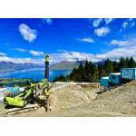 KR50A Hydraulic Borehole Drilling Rig Customized 5.6km/H Max Walking Speed for sale