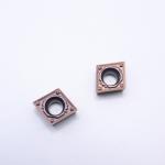 Fracture Resistance Cermet Cutting Tool Inserts CCMT09T304-1HQ PV4312 for sale