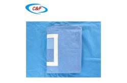 China Blue Surgical Lithotomy Drape Sheets 40 X 48 Customized For Medical supplier