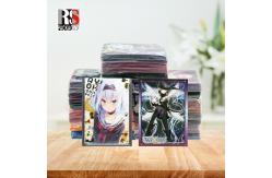China Clear PP Board Game Card Sleeves Dustproof Business Card Protector Sleeves supplier