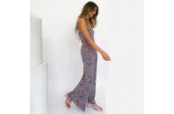 China Floral Sleeveless Women's Casual Maxi Dresses supplier