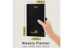 China Customization Student Weekly Planner 2023 Hard Cover 4.25X6.75In supplier