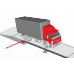 Electronic Pitless Truck Scale Weighbridge , Vehicle Weight Scales for sale