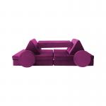 Customized Indestructible Toy 10pcs Foam Modular Playscape Sofa