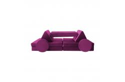 China Customized Indestructible Toy 10pcs Foam Modular Playscape Sofa supplier