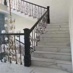 Galvanized Steel Handrail Balustrade In Position Bridge Railings / Handrails For Top Style