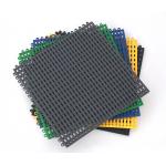 Soundproof Gray Interlocking Sports Tiles PP Interlocking Flooring