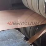 Qbe1.9Ti Beryllium Copper Alloy Strips 0.2mmx200mm High Strength for sale