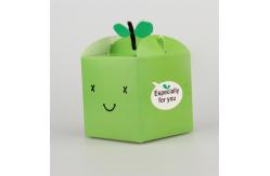 China Cake Gift Food Packaging Boxes Recycled Food Cupcake Folding Box With Handle supplier