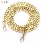 Shoulder Crossbody Bag Replacement Flat Metal Chain For Diy Purse Handbag for sale