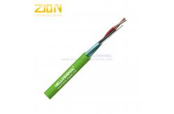 China 1 Pair LSZH Green Jacket 1mm Knx Cable supplier
