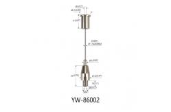 China Flexible Size Steel Wire Hanging Systems For Lighting Fixture YW86002 supplier